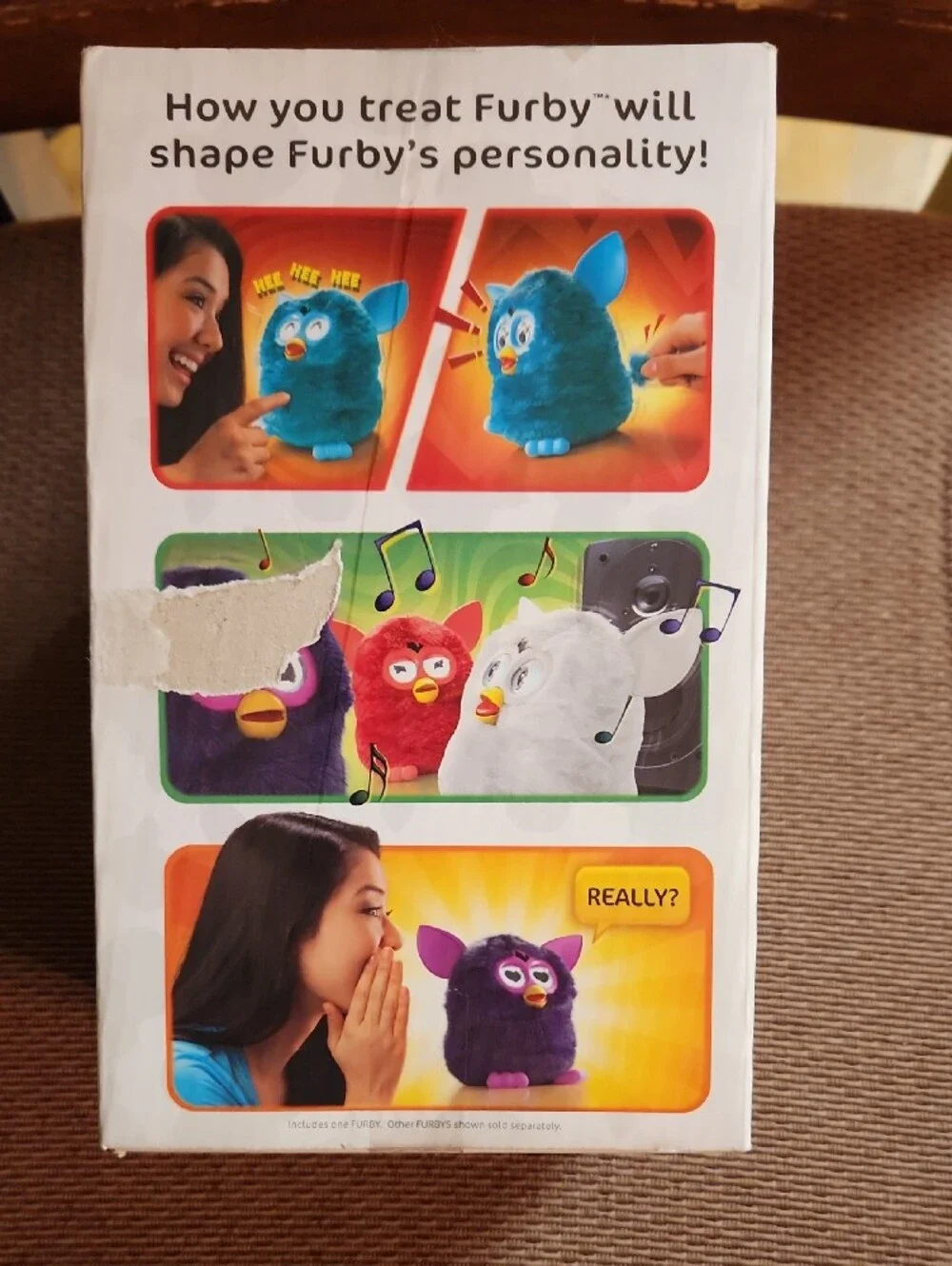 Furby Electronic Toy - Blue/Gray